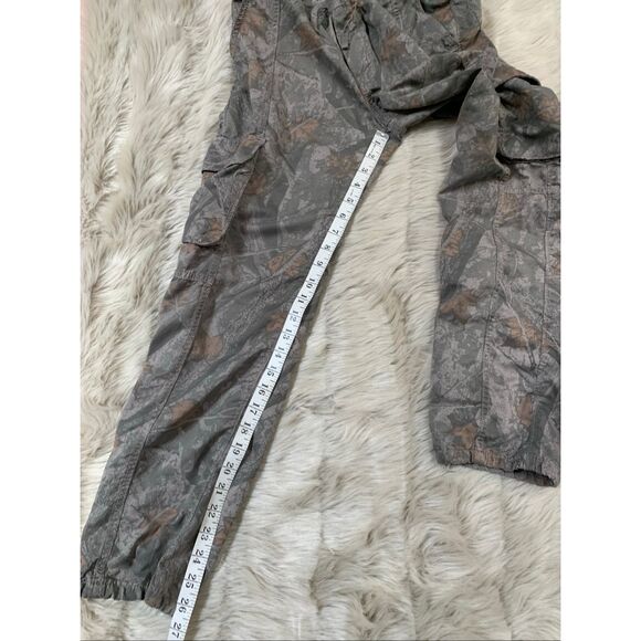 Abercrombie Kids Drawstring Camo Cargo Pants 13/14 Regular - Picture 6 of 6
